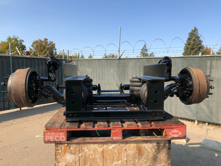 12,000 lb. Steerable Lift Axle Adding A Lift Axle To A Truck